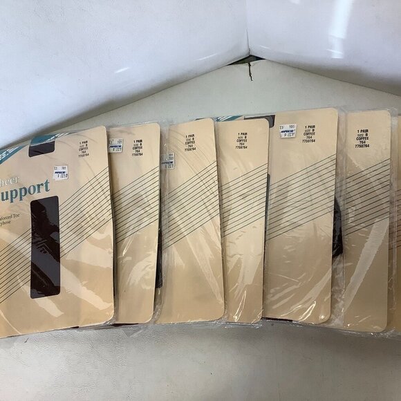 New Vintage Lot of 19 Evan-Picone Aafes Various Brands Colors Sizes Pantyhose - Picture 2 of 16